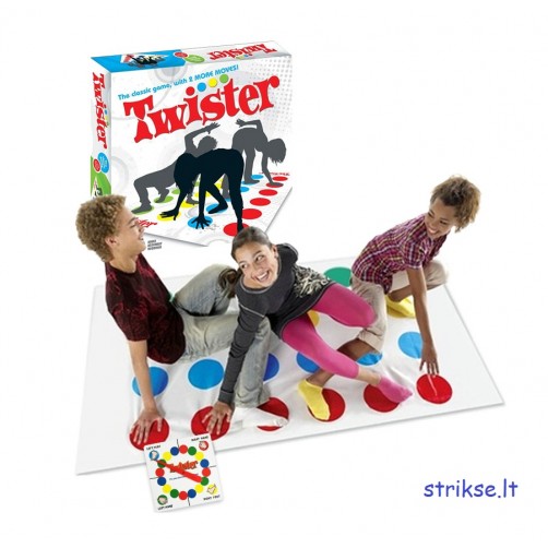 Lietuvių liaudies žaidimas Twister